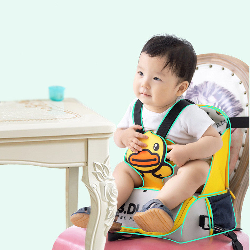 The Ultimate Solution for Dining Out with Kids: Portable Child Dining Chair Bag Diaper Backpack